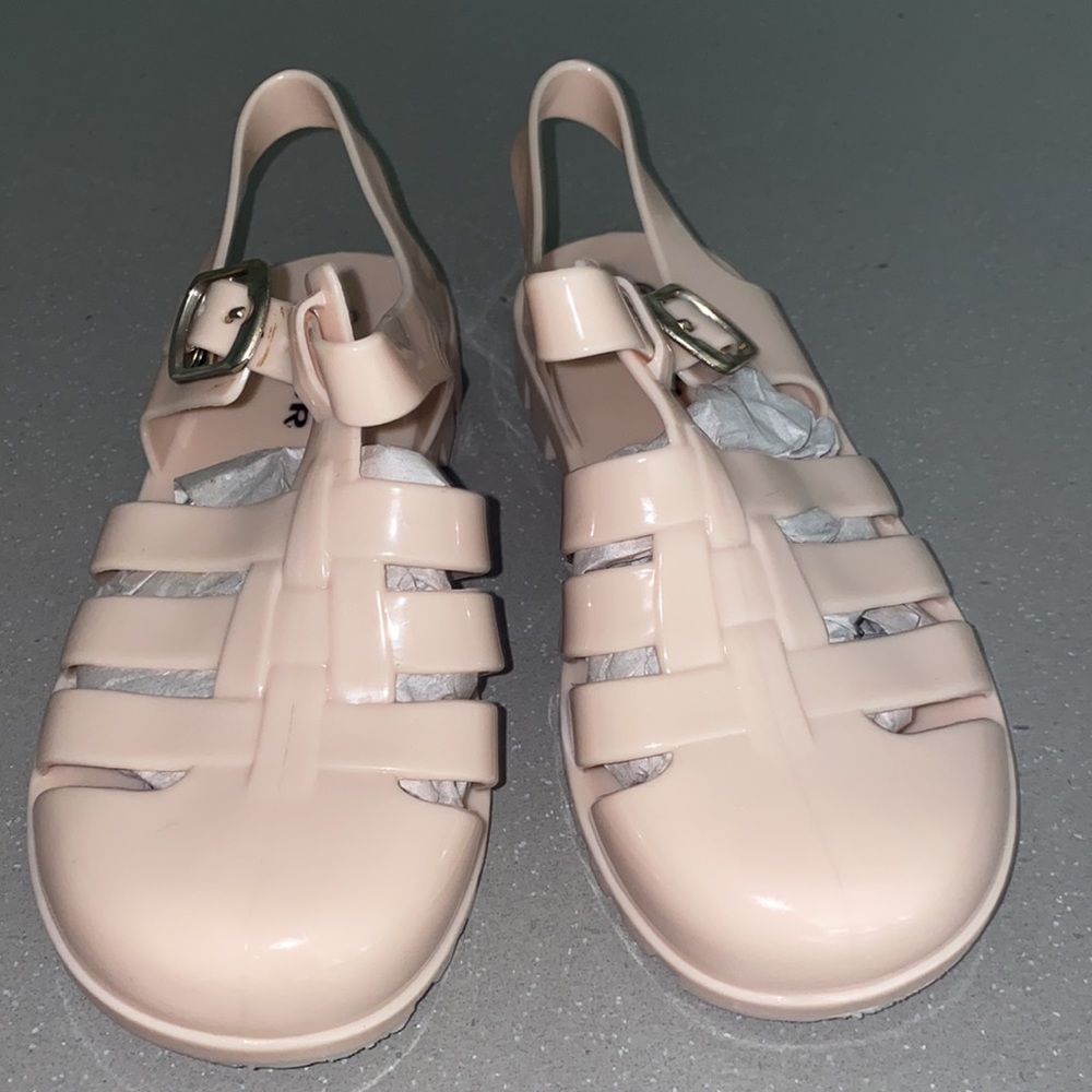 NWT Blush Fisherman Jelly Sandals | Toddler | Nude Pink - Picture 2 of 3